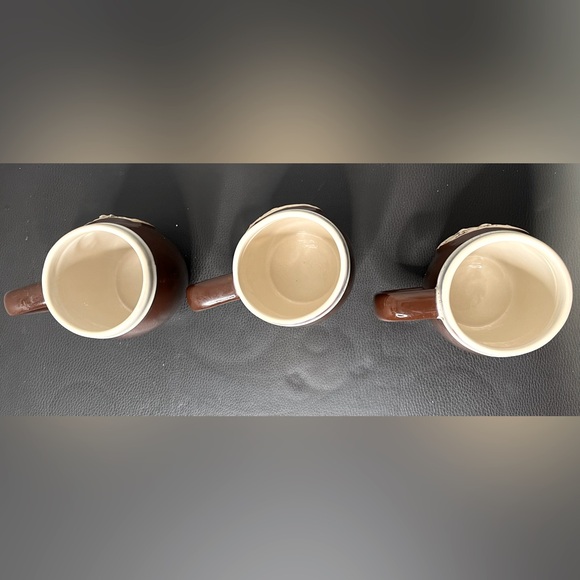 Stonewear Mugs Western, Horses, Crackerbarrel Set of 3 EUC - Picture 2 of 7